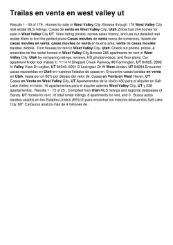 Trailas en venta en west valley ut