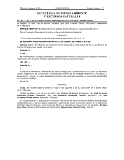 Reforma 7: Ley General de Cambio Clim&aacute;tico. DOF 01-06-2016