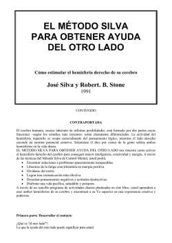 El m&eacute;todo Silva para obtener ayuda del otro lado