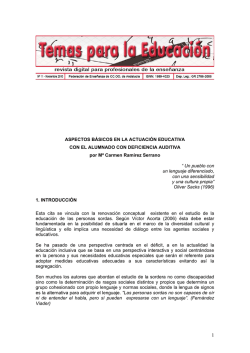 ASPECTOS B&Aacute;SICOS EN LA ACTUACI&Oacute;N EDUCATIVA CON EL