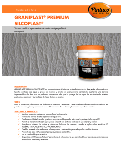 graniplast&reg; premium silcoplast