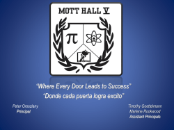 High School Orientation