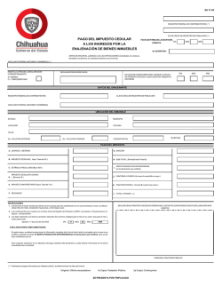 Cedular por Enajenaci&oacute;n - Gobierno del Estado de Chihuahua