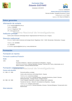 es Sistema Nacional de Investigadores