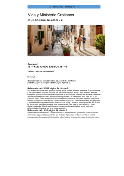 vida y ministerio cristianos junio 2