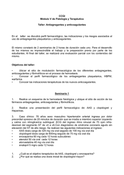 Gu&iacute;a taller - Departamento de Farmacolog&iacute;a y Terap&eacute;utica