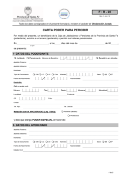 Carta Poder para PERCIBIR - Rev.0