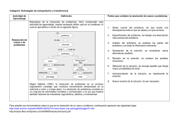 Categor&iacute;a: Estrategias de extrapolaci&oacute;n y transferencia