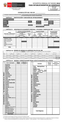 formato estad&iacute;stica mensual