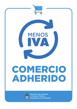 identificaci&oacute;n de MENOS IVA - Ministerio de Hacienda y Finanzas