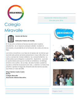 Circular Mensual junio