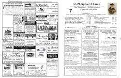 to - St. Philip Neri Parish