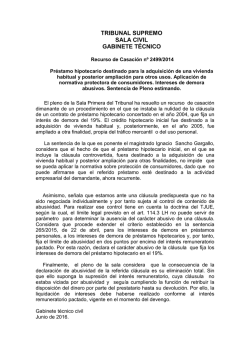 Nota Sala Civil 7 junio 2016