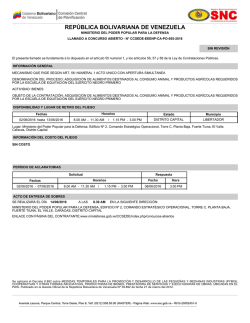 rep&uacute;blica bolivariana de venezuela