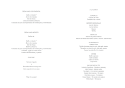 Desayuno Mercer Boria BCN