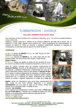 full day: viernes 29 de julio, 2016