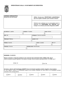 Eskaera eredua - Gipuzkoangazte.info