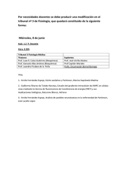 Modificaci&oacute;n Tribunal 8 de junio. Aula 1.2 P. Docente.