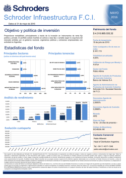 Factsheet - Schroders