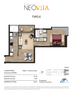 TIPO E - Edificio Neovita