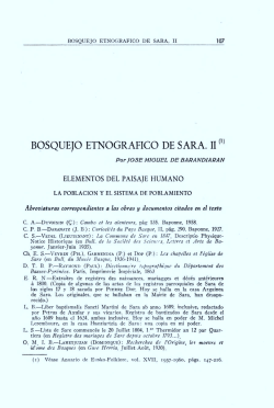 BOSQUEJO ETNOGRAFICO DE SARA. II (1 )