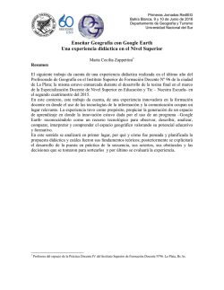 Zappettini - Red de Docentes e Investigadores en la Ense&ntilde;anza de