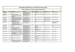 seminario te&oacute;rico en psicolog&iacute;a educativa y del desarrollo 2017-1