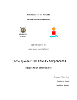 Tecnolog&iacute;a de Dispositivos y Componentes