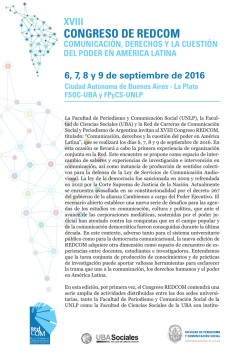 Circular 2 REDCOM 2016