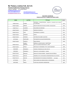 Descargar aqu&iacute; el cat&aacute;logo de Ediciones Universum