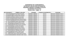 listado - Universidad de Cundinamarca