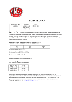 ficha tecnica - todo para soldar en linea