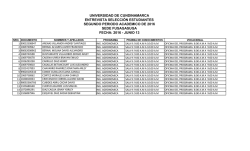 listado - Universidad de Cundinamarca