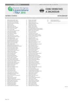 veracruz area ciencias de la salud quimica clinica escolarizado