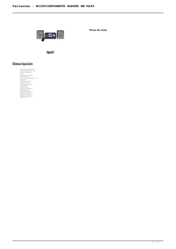 Parlantes : MICROCOMPONENTE RANSER MR-RA90