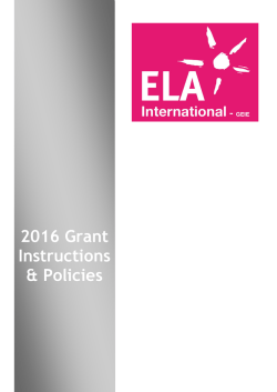 The instructions and policies of the call