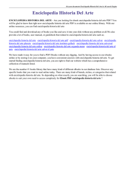 Enciclopedia Historia Del Arte