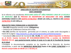 Diapositiva 1 - Facultad de Ciencias de la Salud UC