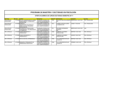 seminario te&oacute;rico en an&aacute;lisis experimental del comportamiento 2017-1