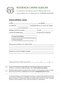 Residencia Canina ALBACAN (Albacete)