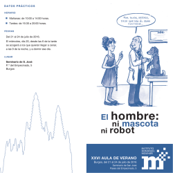 Aula de Verano 2016 - Instituto Emmanuel Mounier