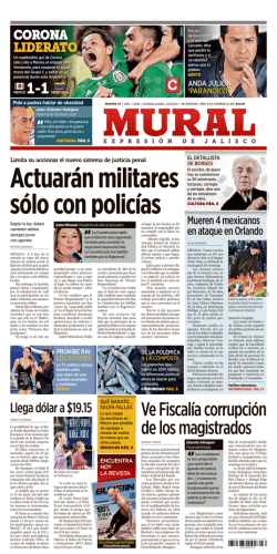 Ve Fiscal&iacute;a corrupci&oacute;n de los magistrados