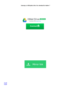 Samsung scx 4200 printer driver free for