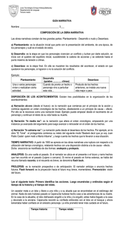 Gu&iacute;a Repaso Narrativa Prueba S&iacute;ntesis 3ros Medios