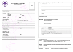 Campamento 2016 - Grupo Scout Wanche 425