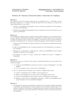 probabilidad y estad&acute;istica