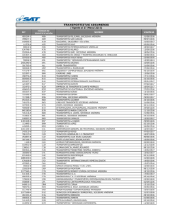 transportistas aduaneros