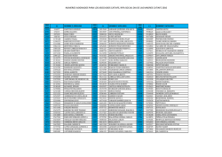 listado de numeros rifa social dia de las madres 2016