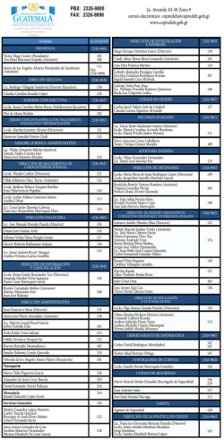 Directorio de empleados y servidores p&uacute;blicos de