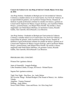 Concert de Guitarra de Ana Reig al Sal&oacute; de Cristall-1